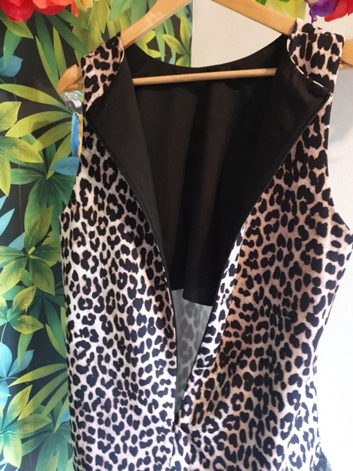 Top léopard asymétrique - photo numéro 3