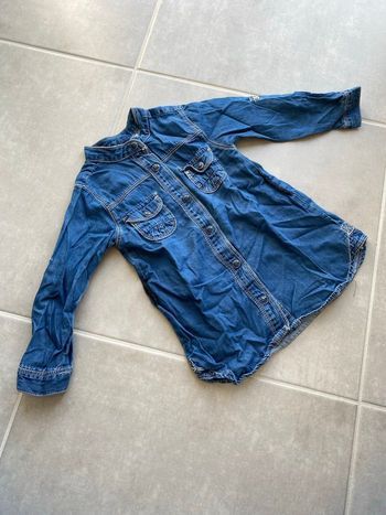 Chemise en jean Zara Neuve 24 mois