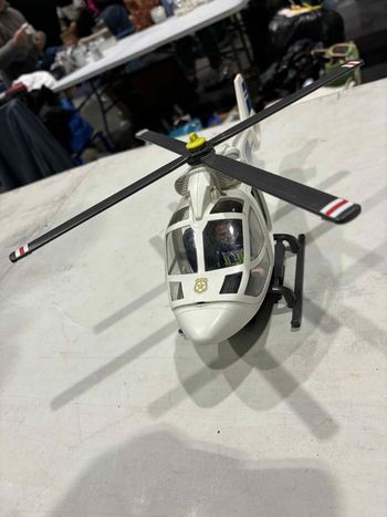 Hélicoptère police playmobil