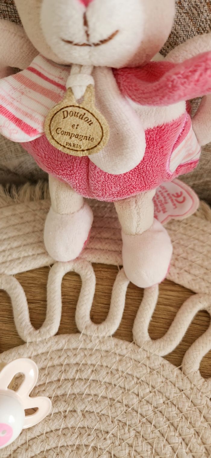 Doudou bébé Lapin Doudou et Compagnie - photo numéro 3