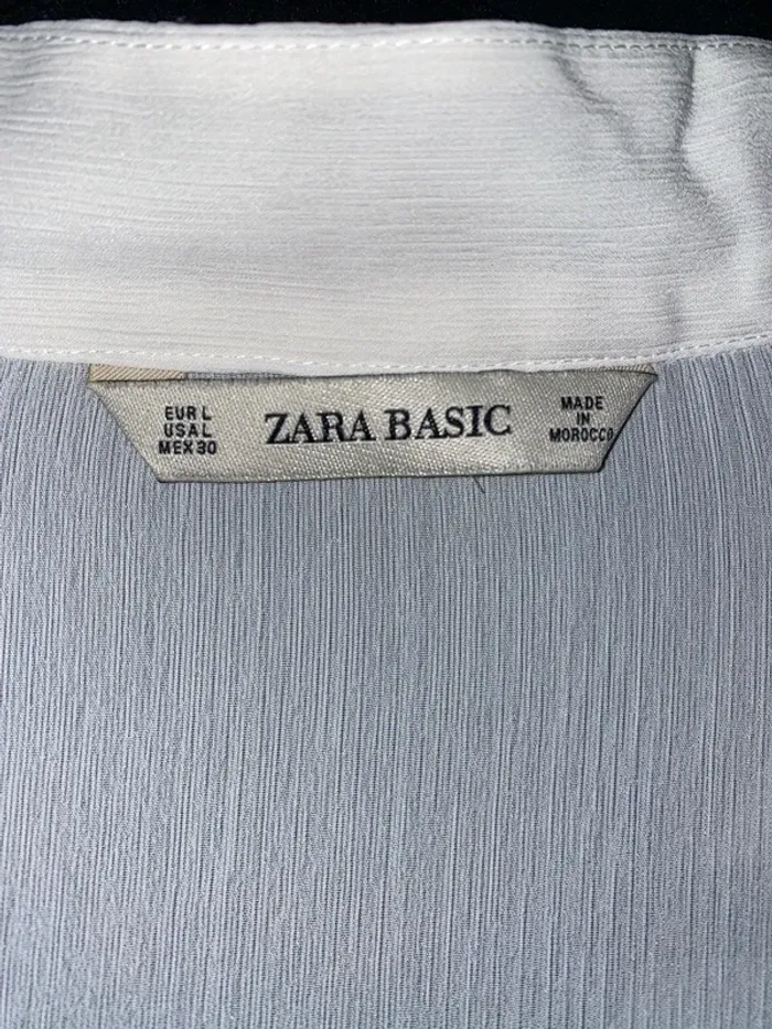 Chemise Zara avec volant, taille L - photo numéro 9