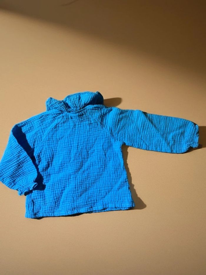 Chemisier tunique turquoise Tex baby - photo numéro 3