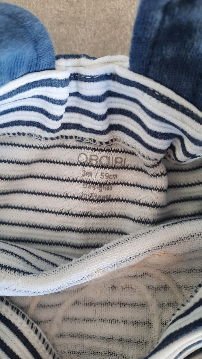 Jolie ensemble salopette 3 mois - photo numéro 4