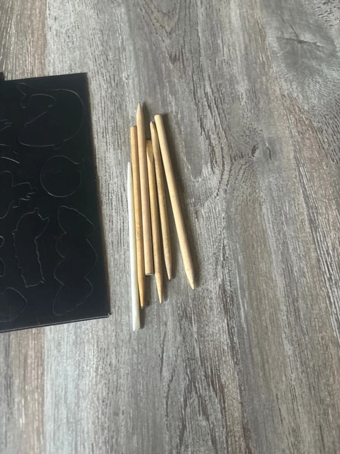 Ensemble d art de dessin a gratter enfant - photo numéro 3