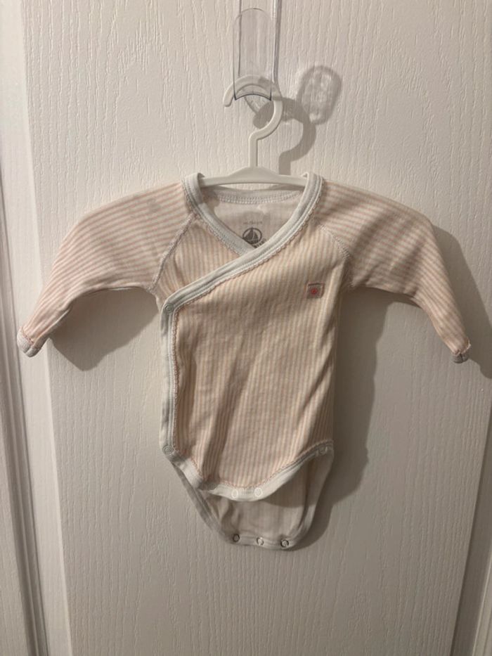 2 bodies 1 mois Petit Bateau - photo numéro 5
