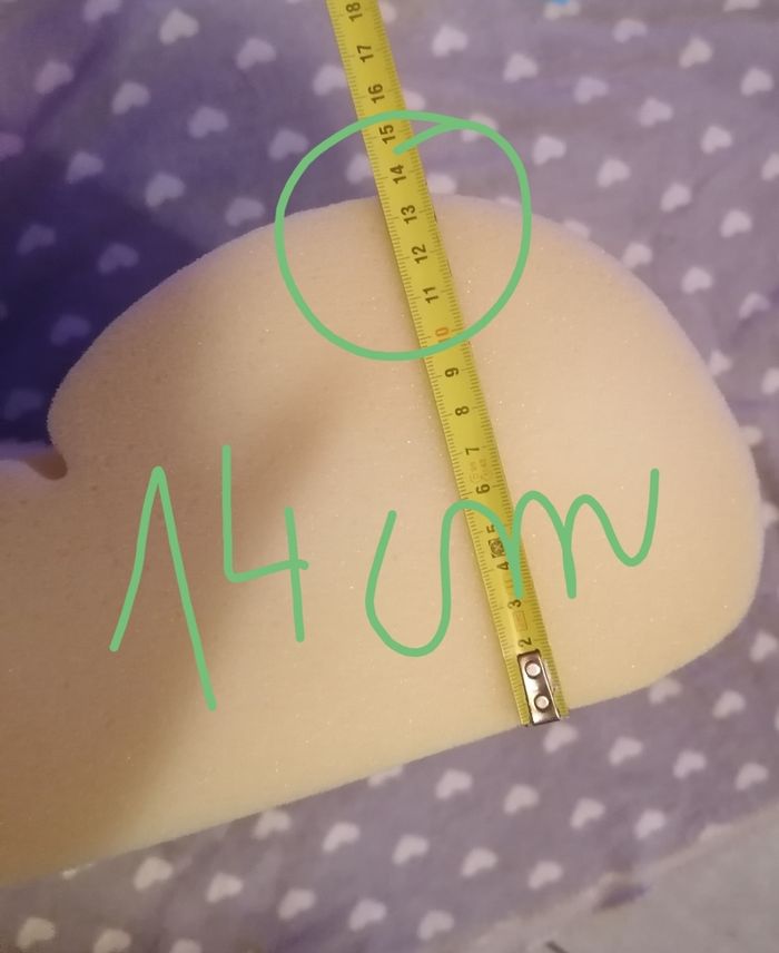 Oreiller ergonomique déhoussable en mousse - photo numéro 8