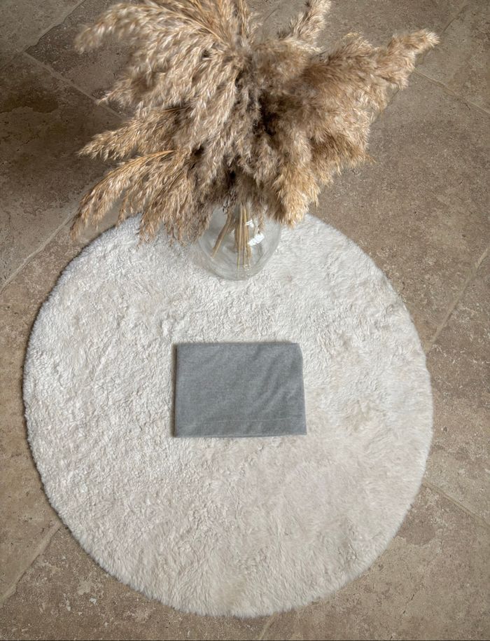 Tour de cou gris enfant