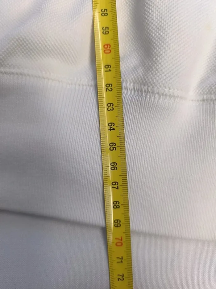 Pull Ralph Lauren homme taille XL blanc logo bleu marine Polo excellent état - photo numéro 12