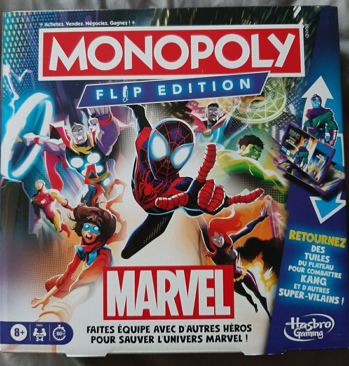Monopoly Marvel Flip Edition