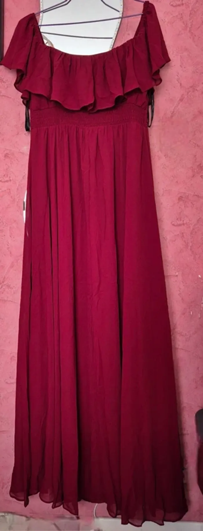 Robe longue avec fente - photo numéro 4