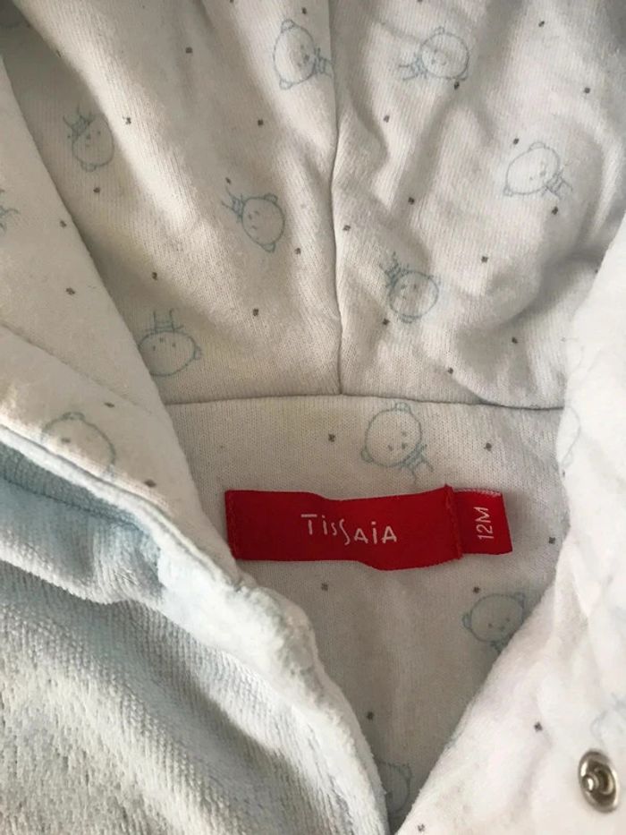 veste surpyjama velours à capuche - photo numéro 2