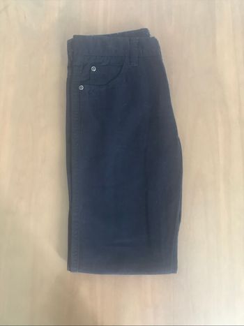 Pantalon marine Cyrillus 10 ans NEUF