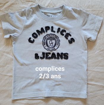 T-shirt 2/3ans complices
