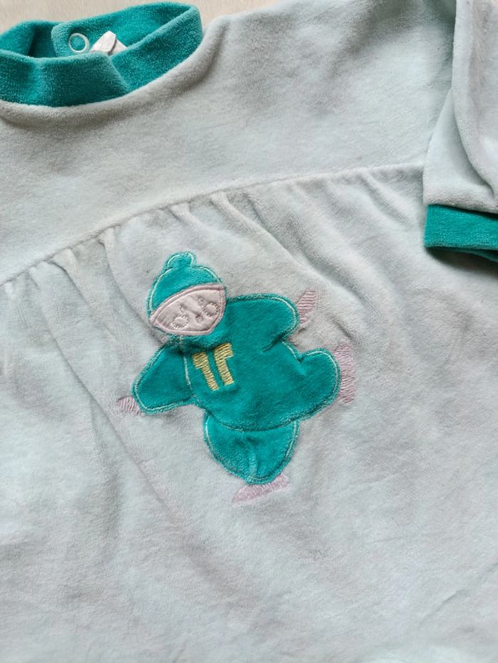 Pyjama velours 3 mois - photo numéro 2