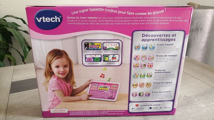 Genius xl color tablette Neuve Vtech. - photo numéro 2