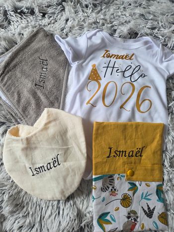 Coffret naissance neuf Ismaël 