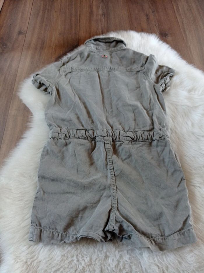 Ikks 💖 Combinaison short courte kaki 6 ans - photo numéro 5