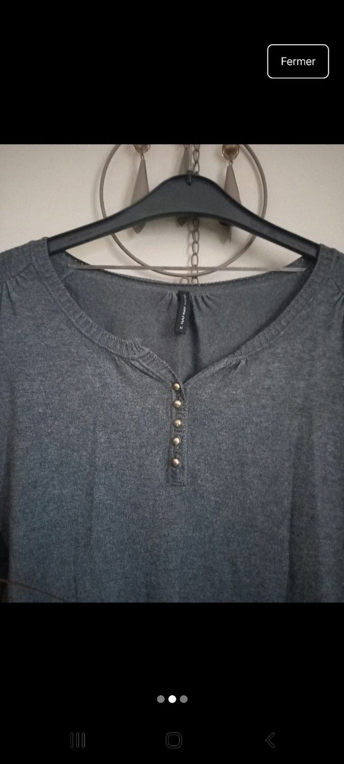 Pull matière très douce
