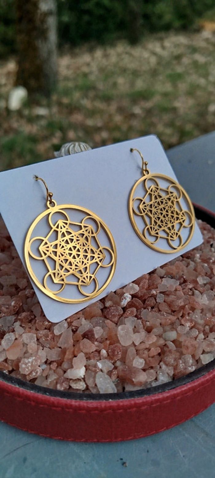 Boucles d'oreilles Metatron - photo numéro 4