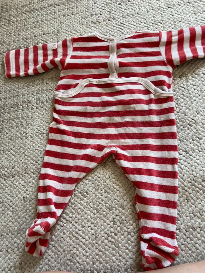 Pyjama velour 6 mois - photo numéro 4