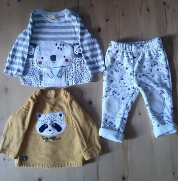 Ensemble vêtements garçon 9 mois