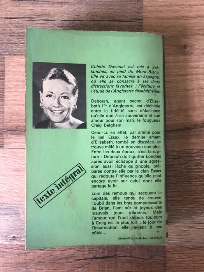 Livre romance « Deborah l’ombre de la hache » Colette Davenat - photo numéro 3