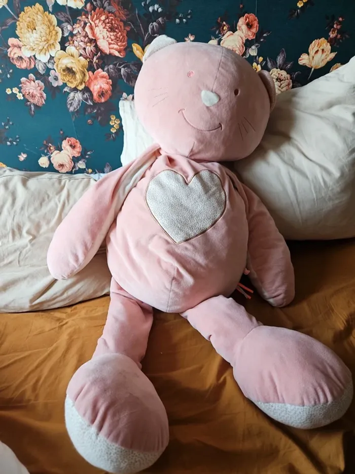 Peluche Minouchka Noukies 80cm - photo numéro 2