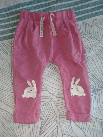 Pantalon Kiabi 18 mois fille, rose