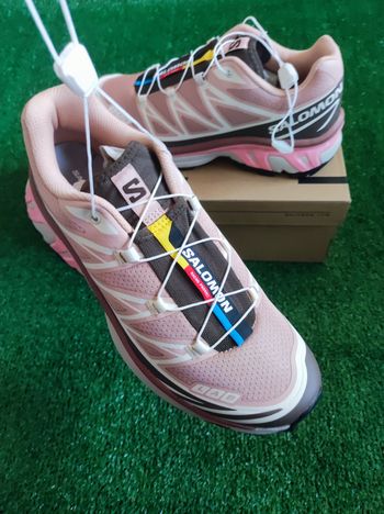 Salomon xt-6 Mahogany Pink Earth Brown 41.5