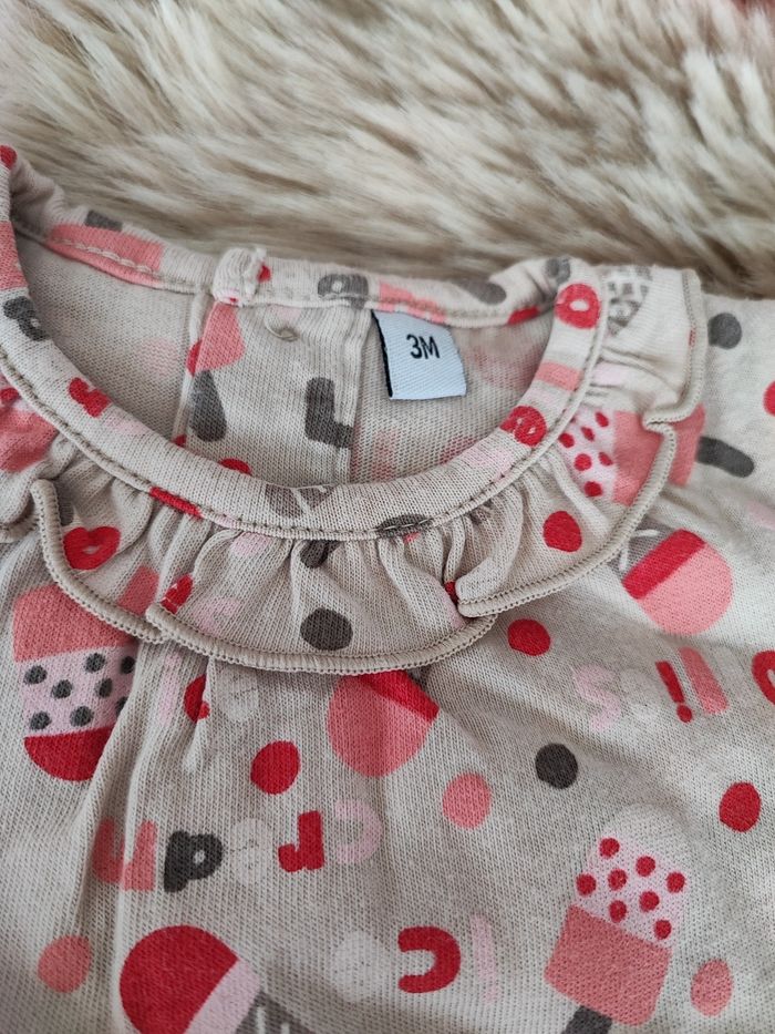 Ensemble beige glace 3 mois - photo numéro 3