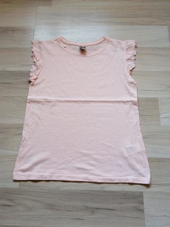 Tee-shirt sans manches saumon