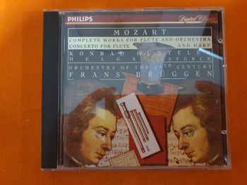 Complete Works For Flute And Orchestra. Concerto For Flute And Harp