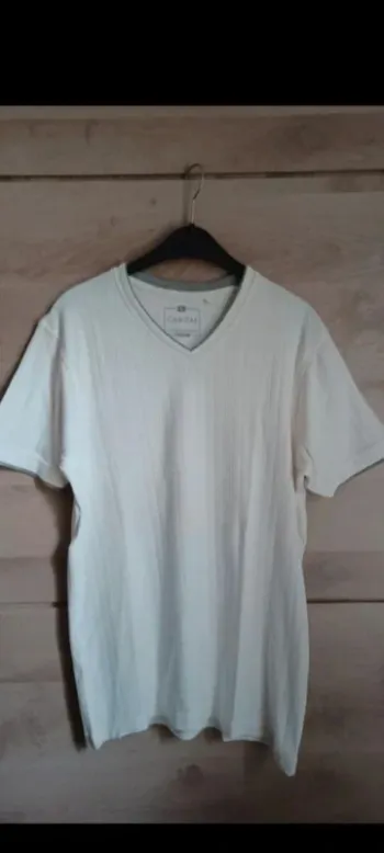 Tee shirt blanc Taille L Canda