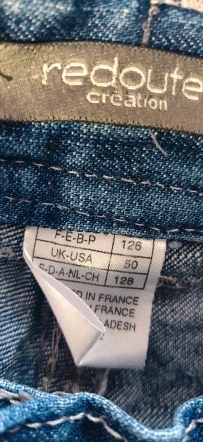 Jean bleu La redoute 8 ans - photo numéro 5