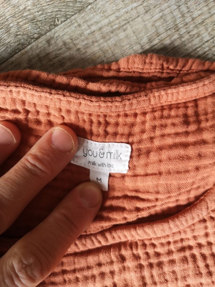 Blouse allaitement terracota M you&milk bohemilk - photo numéro 2