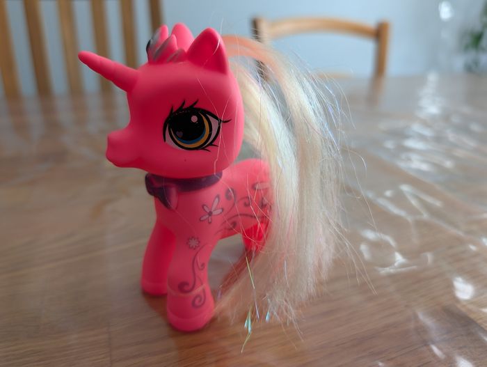 Jouet poney licorne environ 10 cm - photo numéro 2