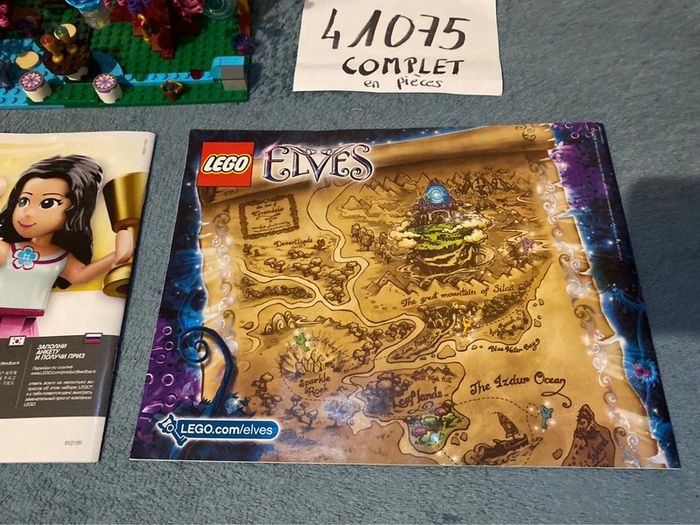 Lego elves 41075 The Elves' Treetop Hideaway complet en pièces sans figurine avec notices - photo numéro 12