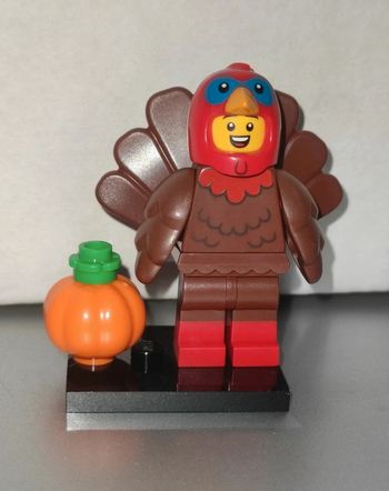 Lego minifigures série 23 le costume de dinde