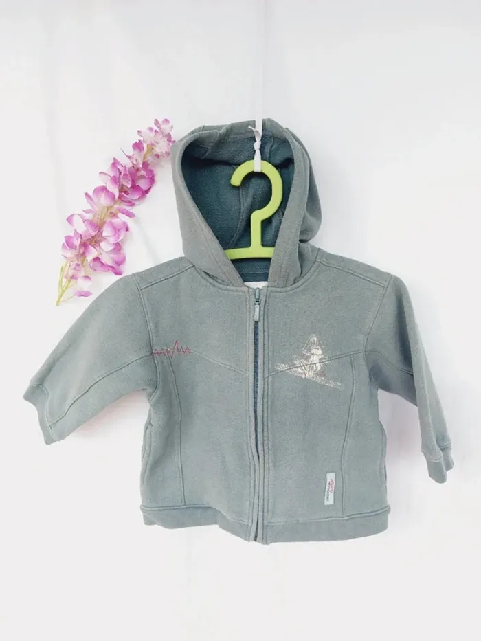 Gilet chaud à capuche 2 ans Décathlon