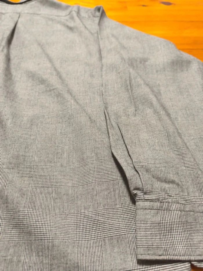 Chemise à carreaux - Ralph Lauren - Mc Meel - Logo brodé noir - Noir, blanc - Taille XL - photo numéro 6