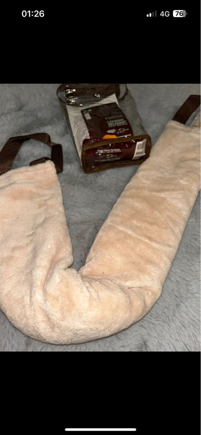 Coussin relaxant / bouillotte - chaud et froid - photo numéro 2