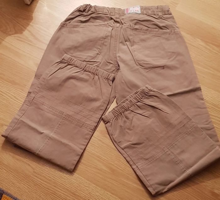 Pantalon La Compagnie des Petits marron clair - photo numéro 6
