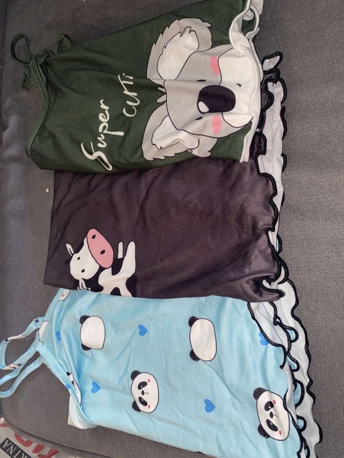 3 t-shirt pyjama