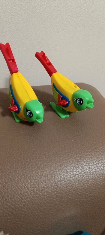 Lot 2 oiseaux wind up