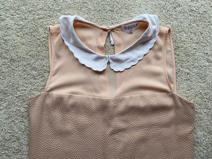 Robe nude col Claudine Claudie Pierlot🌻 - photo numéro 3