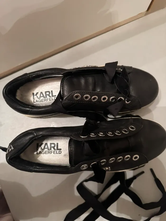 Baskets Karl Lagerfeld pointure 35 - photo numéro 3