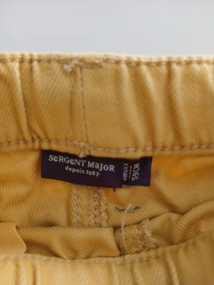 Short jaune 3 mois sergent major - photo numéro 3