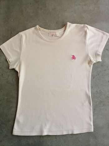 T-shirt rose Taille 1 Lulu Castagnette