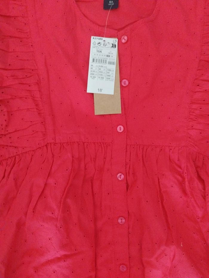 Robe 10 ans neuve kiabi love potio - photo numéro 2