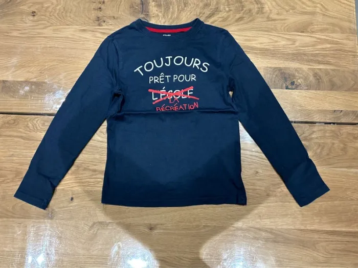 Lot 3 Tee-shirt manches longues 8 ans Kiabi - photo numéro 2